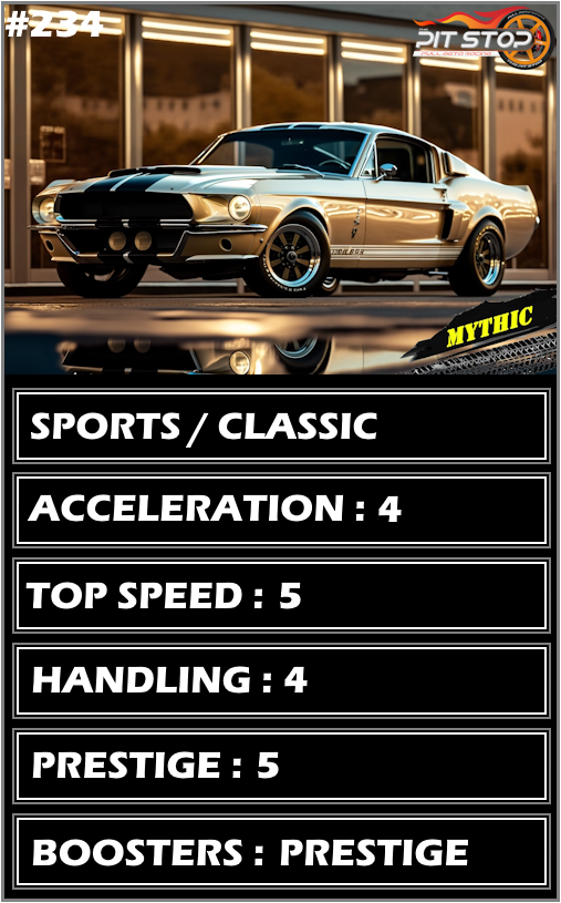 Featured Pit Stop vehicle